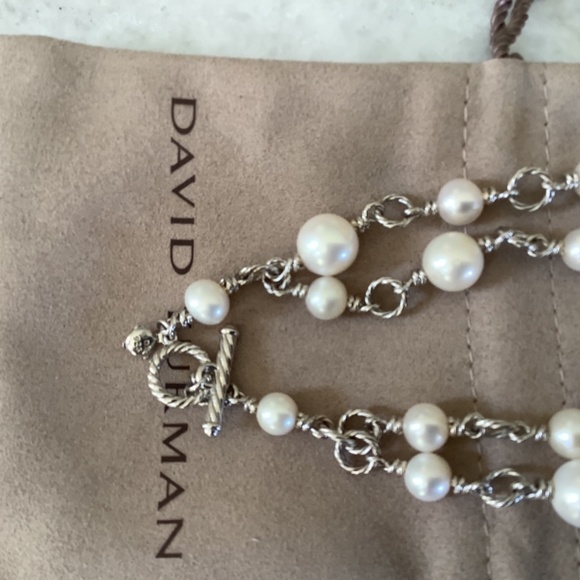 David Yurman necklace, Authentic, 2 strands are 36” long - Picture 6 of 12
